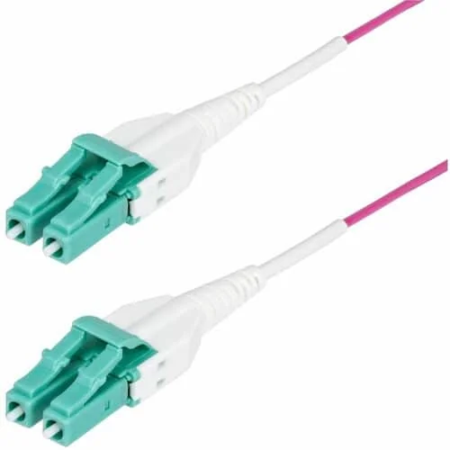 50m LC/UPC OM4 Fiber Cable OFNR Riser - OM4RLCLC50M